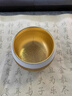 IKXO高端鎏金羊脂玉白瓷主人杯單杯個(gè)人專(zhuān)用茶杯送爸爸送長(cháng)輩生日禮物 順順杯—杯內鎏金菩提葉款 禮盒裝 曬單實(shí)拍圖