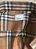 BURBERRY巴寶莉新款男士棕色運(yùn)動(dòng)潮流格紋長(zhǎng)袖襯衫80842951 S 禮物七夕 曬單實(shí)拍圖