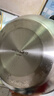 茶花（CHAHUA）甄享不銹鋼盆加厚平底湯盆廚房打蛋和面盆洗菜烘焙盆子18厘米 曬單實(shí)拍圖