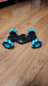 qdrone For the Good Moments手勢感應變形遙控車(chē)兒童玩具男孩遙控汽車(chē)扭變特技車(chē)3-6-12歲 30cm藍【雙電+三控+燈光】 高速四驅男孩生日禮物兒童新年禮物男孩 曬單實(shí)拍圖