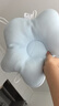盟石（cute stone）定型枕嬰兒0-6個(gè)月睡圓頭嬰兒定型枕頭0-1歲糾正頭型新生兒童枕頭 白藍 【0-6個(gè)月】10A抗菌-涼暖雙面 0-2歲寶寶定型枕頭可機洗 曬單實(shí)拍圖