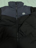 斯凱奇（Skechers）秋冬季面包服羽絨服外套男女同款撞色短款加絨保暖上衣L324U104 碳黑/0018 L 曬單實(shí)拍圖