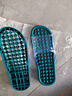 和居優(yōu)品 按摩拖鞋浴室洗澡防滑鏤空透明漏水塑料情侶男女家用涼拖鞋室內 孔雀綠 41-42 曬單實(shí)拍圖