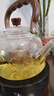 憶壺茶（YIHUTEA）玻璃煮茶壺2026新款家用耐熱泡茶壺電陶爐煮茶燒水壺功夫茶具套裝 【大容量推薦】透明提梁壺1300ml 曬單實(shí)拍圖