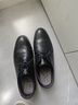 紅蜻蜓真皮男鞋春夏舒適商務(wù)休閑皮鞋高級正裝德比鞋婚鞋WTA7376黑色41 曬單實(shí)拍圖