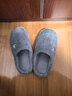 京東京造【厚底防滑】棉拖鞋男士冬季室內居家毛拖保暖半包深灰色44-45 曬單實(shí)拍圖