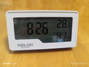 德力西電氣（DELIXI ELECTRIC）溫度計室內家用辦公室高精準度電子智能數顯嬰兒房背光溫濕度計 【豪華升級款】觸控背光/定時(shí)鬧鐘 【官方正品 優(yōu)選材質(zhì)】 曬單實(shí)拍圖