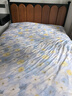 佳麗斯全棉床上四件套純棉斜紋100%新疆棉 花卉印花雙人床單被套四件套 朵朵花 1.5米 床單款 （被套200*230cm） 曬單實(shí)拍圖