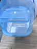 暮秋小主 龍貓洗澡浴室防飛濺浴沙房洗澡盆大號沙浴盆沖涼房用品 藍色+浴沙1500克 曬單實(shí)拍圖