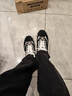 斯凱奇（Skechers）奧利奧熊貓鞋丨老爹鞋女經(jīng)典黑白復古春夏輕便潮流增高運動(dòng)休閑鞋 【男款】黑色/白色/BKW 41.5 曬單實(shí)拍圖