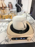 何物加熱杯墊 恒溫杯墊熱牛奶神器保溫杯墊暖杯墊養生杯加熱杯恒溫杯茶杯加熱器保溫底座可燒開(kāi)水100℃ 0.35L 可燒開(kāi)水100℃丨送高硼玻璃杯 居家/辦公神器【15天免費試用丨不滿(mǎn)意直接退】 曬單實(shí)拍圖