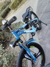 飛鴿兒童自行車(chē)6-12-18歲青少年山地車(chē)男女孩學(xué)生單車(chē)藍白22寸變速體 曬單實(shí)拍圖