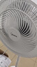 美的（Midea）電風(fēng)扇家用7葉落地扇搖頭電風(fēng)扇循臥室宿舍輕音風(fēng)扇臺式桌面小型風(fēng)扇臺地兩用升級款 白色丨7葉臺地兩用 曬單實(shí)拍圖