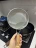 304不銹鋼60目掛耳漏勺過(guò)濾網(wǎng)豆漿果汁濾篩面粉篩撈面油炸漏網(wǎng)勺 304不銹鋼掛耳漏勺【直徑16CM】 曬單實(shí)拍圖