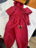 可歆寶貝春秋季新款男童卡通帶帽衛衣長(cháng)袖套裝男寶寶運動(dòng)長(cháng)袖長(cháng)褲兩件套 紅色 90碼建議1-2歲（身高85左右） 曬單實(shí)拍圖