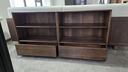 致典北美黑胡桃木書(shū)柜客廳靠墻落地電視柜全實(shí)木矮柜置物架書(shū)櫥玄關(guān)柜 落地小書(shū)柜【單個(gè)-A13-7】 曬單實(shí)拍圖
