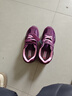 舒悅老人鞋女軟底防滑媽媽鞋冬季中老年健步鞋輕便旅游休閑鞋加絨保暖 紫色（女）33315 37 曬單實(shí)拍圖