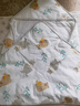 全棉時(shí)代（PurCotton）嬰兒包被純棉寶寶包被產(chǎn)房襁褓被子包單巾睡袋保溫透氣秋冬 【秋冬款】卡斯帕風(fēng)車(chē) 90×90cm 曬單實(shí)拍圖