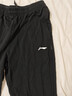 李寧（LI-NING）運動(dòng)褲束腳男秋冬棉舒適百搭衛褲寬松簡(jiǎn)約跑步運動(dòng)褲松緊長(cháng)褲子男 曬單實(shí)拍圖
