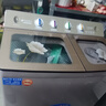 三峽勁霸【純銅電機】大容量半自動(dòng)洗衣機家用老式大容量雙缸雙桶商用酒店賓館被子毛毯四件套以舊換新 20公斤鋼波輪【9秒強洗+雙鋼桶+純銅電機】 雙缸 曬單實(shí)拍圖