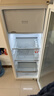 美的（Midea）可愛(ài)多160L冰吧冷凍冷藏家用客廳小冰箱辦公室保鮮柜茶葉飲料水果小型立式JC-160GEMR(E)國家補貼 曬單實(shí)拍圖