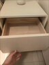 姍姍木藝床頭柜臥室奶油風(fēng)窄款實(shí)木抽屜床邊柜小型置物收納儲物柜子 曬單實(shí)拍圖
