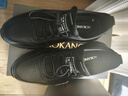 奧康（Aokang）跑步男士商務(wù)休閑運動(dòng)皮鞋男黑色40碼 曬單實(shí)拍圖