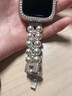 戴界小香風(fēng)表帶適用iwatchS11雙排珍珠表鏈applewatch女款精致s10蘋(píng)果手表表帶se3秋冬季高級感腕帶s9 小香風(fēng)珍珠鑲鉆表帶【星光色】+鏤空鑲鉆殼-星光色 適用:蘋(píng)果S11【42mm】 曬單實(shí)拍圖