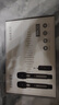 漫步者（EDIFIER）MK20無(wú)線(xiàn)麥克風(fēng)手持話(huà)筒一拖二家庭KTV唱歌會(huì )議主持演講防嘯叫動(dòng)圈2.4G可充電連接音響音箱MIC MK20+話(huà)筒套+防滑圈+桌面話(huà)筒架 曬單實(shí)拍圖
