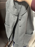 羅蒙2026秋冬新款氣質(zhì)圓領(lǐng)小香風(fēng)雙面呢大衣女短款小個(gè)子百搭毛呢外套 灰色 L 106--116斤 曬單實(shí)拍圖