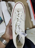 匡威（Converse）1970s三星標男鞋女鞋經(jīng)典低幫情侶帆布鞋運動(dòng)休閑板鞋學(xué)生鞋 162065C  白低 43 /9.5 曬單實(shí)拍圖