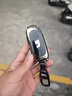 重巖適用理想L9鑰匙套25款L7新L8/L6/MEGA高檔pro殼max/Ultra汽車(chē)包扣 理想A款鑰匙-槍黑色（車(chē)標扣） 曬單實(shí)拍圖