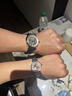EMPORIO ARMANI手表男經(jīng)典鏤空皮帶機械時(shí)尚男表情人節禮物送男友AR60003 曬單實(shí)拍圖