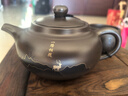 LOCKZI原礦紫砂茶壺大容量仿古名家純手工泡茶壺功夫茶具杯套裝妍送禮物 紫砂-紫泥大仿古(一鹿呈祥)（送茶杯） 480ml 曬單實(shí)拍圖