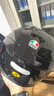 AGV K6S碳芳綸纖維大尾翼摩托車(chē)頭盔機車(chē)全盔賽車(chē)男女四季通風(fēng)3C BLACK（亮黑） M（適合55-56頭圍） 曬單實(shí)拍圖
