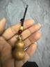 和堂悅舍普陀桃木葫蘆掛件招財鑰匙扣財庫純天然福祿汽車(chē)掛件吊墜平安掛飾 【泰山老桃木】1枚財庫福祿 曬單實(shí)拍圖