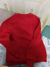 班尼路（Baleno）本命年紅色衛衣男女款2026年新款生肖馬年本命年衣服喜慶長(cháng)袖上衣 曬單實(shí)拍圖
