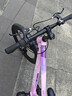 鳳凰（Phoenix）兒童山地自行車(chē)5-16歲女男孩減震變速22寸粉色 適合身高135-160cm 曬單實(shí)拍圖