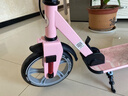 帝百倫兩輪兒童滑板車(chē)成人代步6-40歲三減震雙剎帶安全限位旗艦粉帶贈 曬單實(shí)拍圖