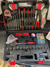 歐萊德汽修工具套裝套筒扳手棘輪扳手全套套裝摩托車(chē)修車(chē)工具箱 曬單實(shí)拍圖