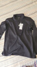 利郎衛衣男拉鏈領(lǐng)商務(wù)休閑25秋季長(cháng)袖T恤男 黑色 L170/88A 曬單實(shí)拍圖