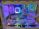 九州風(fēng)神（DEEPCOOL）冰果360PRO白色一體式水冷散熱器/PWM調速水泵/升級高性能ARGB風(fēng)扇/3年質(zhì)保 曬單實(shí)拍圖