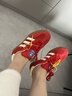 阿迪達斯（adidas）（adidas）三葉草男女鞋GAZELLE INDOOR低幫休閑鞋IF1808紅白36.5 曬單實(shí)拍圖