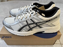 亞瑟士ASICS網(wǎng)面跑鞋百搭男鞋緩震運動(dòng)鞋透氣跑步鞋 GEL-CONTEND 4 白色/銀色 40.5 曬單實(shí)拍圖