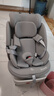 紐可萊 NEWCIRI兒童安全座椅汽車(chē)用0-6-12歲 i-Size認證 嬰兒寶寶車(chē)載可坐可躺 皓月灰【全球展覽版】（優(yōu)質(zhì)記憶棉+EPP抗震材質(zhì)） 曬單實(shí)拍圖