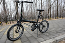 大行（DAHON）折疊自行車(chē)20英寸8級變速經(jīng)典P8單車(chē)KBC083 黑色經(jīng)典版-京倉 曬單實(shí)拍圖