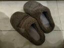 潔麗雅（Grace）棉拖鞋秋冬季室內外居家加厚軟底男女保暖加絨棉拖鞋 咖色 42-43 曬單實(shí)拍圖