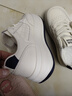 品牌楊冪厚底小白鞋女2025秋季真皮運動(dòng)鞋時(shí)尚洋氣板鞋女 白黑高品質(zhì)旗艦款 單層 37 曬單實(shí)拍圖