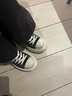 SMFK流星球鞋臟臟鞋女鞋黑白厚底鞋增高板鞋明星同款 S0002B2/W2 荒野黑 38 曬單實(shí)拍圖
