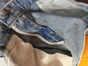 JEEP SPIRIT吉普水洗牛仔褲男春季美式高街直筒休閑彈力褲子 淺藍 34 曬單實(shí)拍圖
